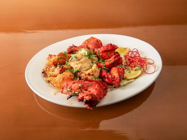 Tandoori Meat Platter.